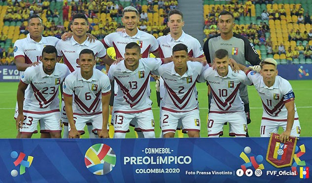 Venezuela enfrenta a Ecuador en su segundo partido del Preolímpico en  Pereira
